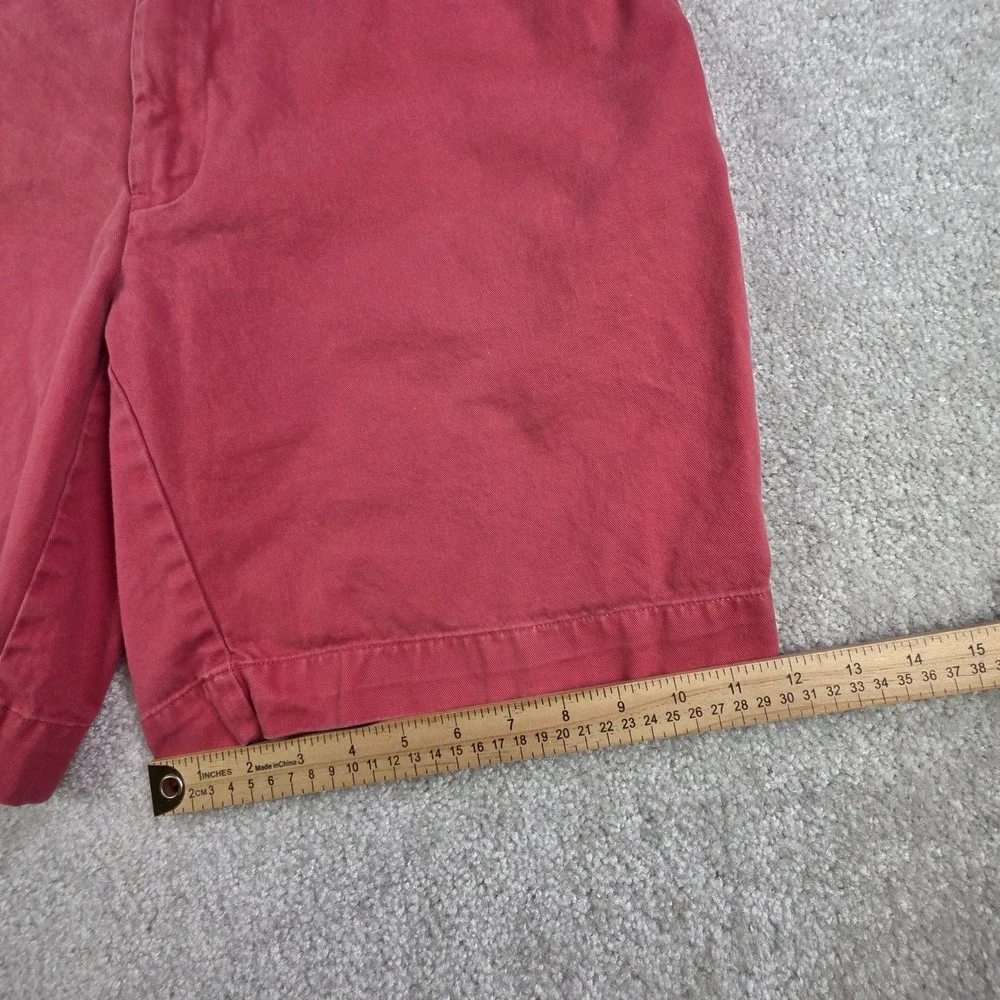 Polo Ralph Lauren Men's Pink Chino Shorts Size 36 Flat Front‎ Casual Cotton